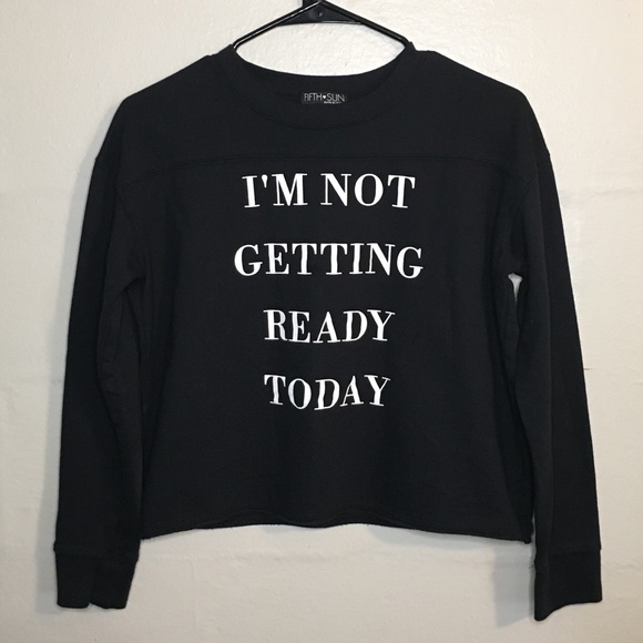 Fifth Sun Tops - Fifth Sun graphic cropped sweatshirt EUC